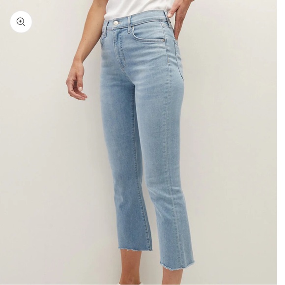 Veronica Beard Carly High Rise Kick Flare Jeans - Picture 2 of 3